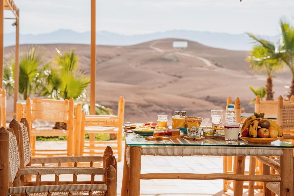 Intérieur design d'une tente Oxygen Lodge